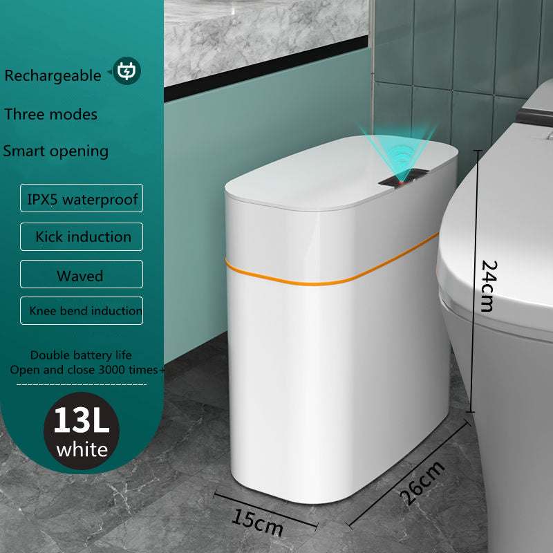 Induction Small Car Box Automatic Smart Dustbin Smart Trash Bin