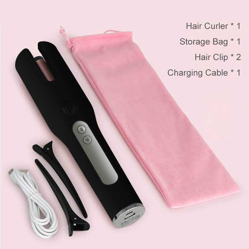 lcd screen ceramic heating anti-perm curler