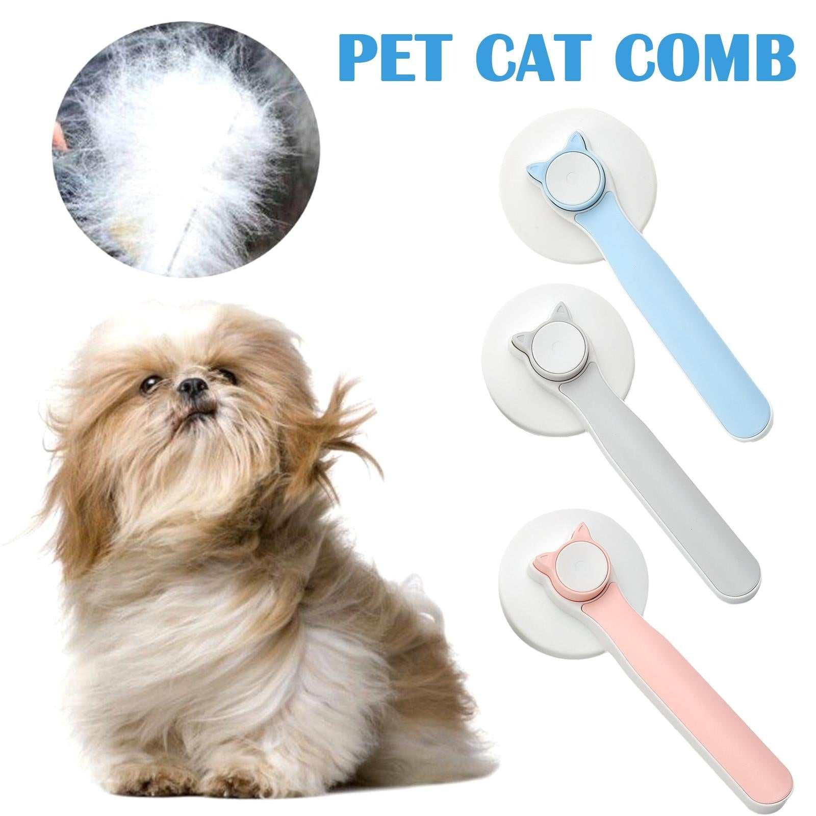 Dogs Pet Hair Removal Comb Stainless Steel Needle Cat Brush