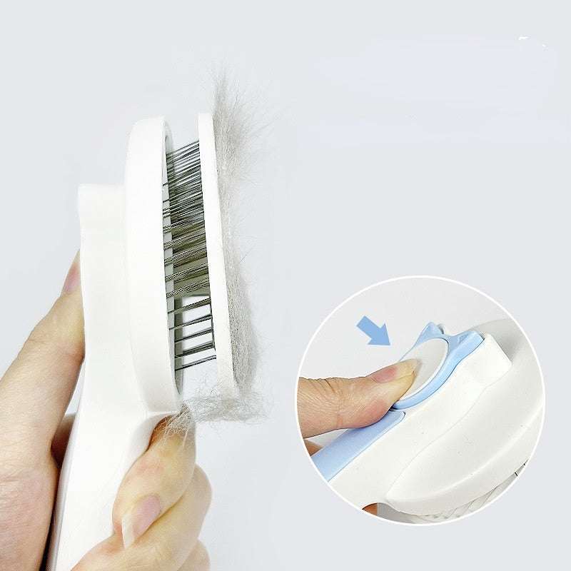 Dogs Pet Hair Removal Comb Stainless Steel Needle Cat Brush