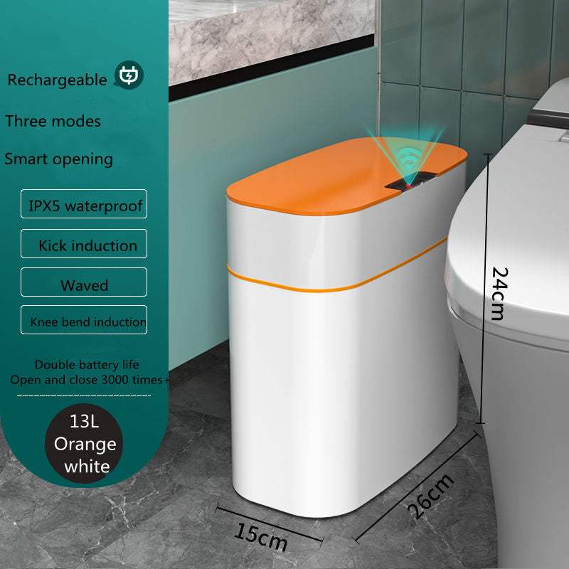 Induction Small Car Box Automatic Smart Dustbin Smart Trash Bin