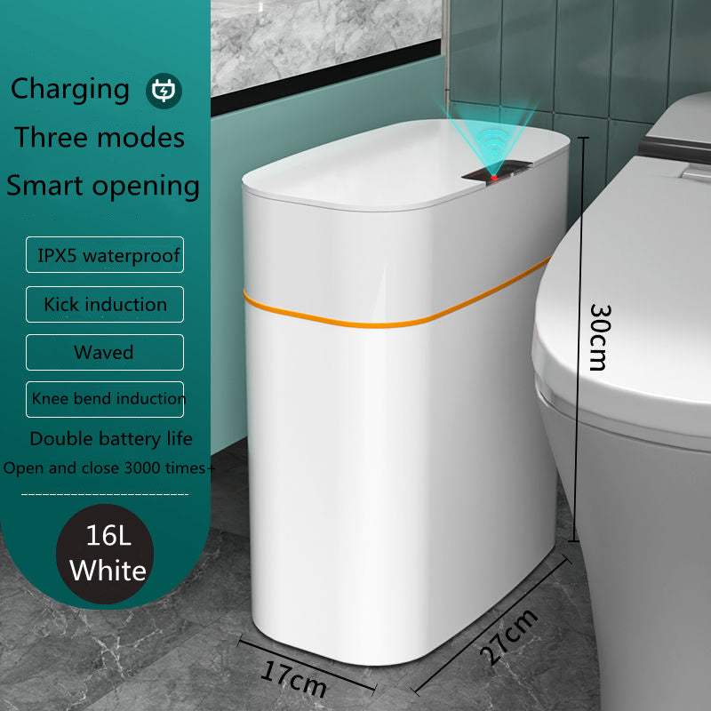 Induction Small Car Box Automatic Smart Dustbin Smart Trash Bin