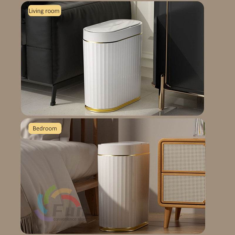 Induction Small Car Box Automatic Smart Dustbin Smart Trash Bin