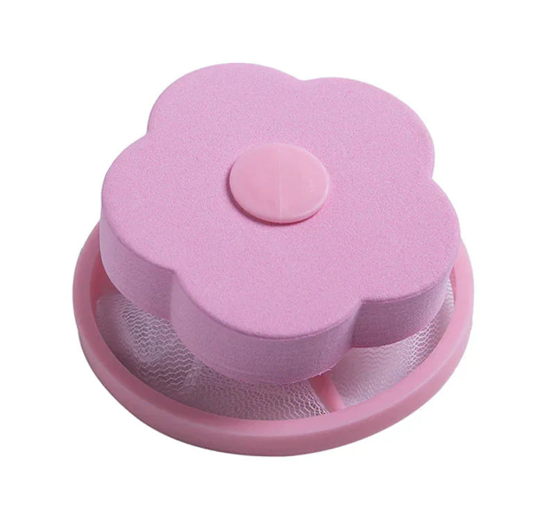 2 Pcs Floating Pet Fur Catcher Laundry Lint Pet Hair Remover