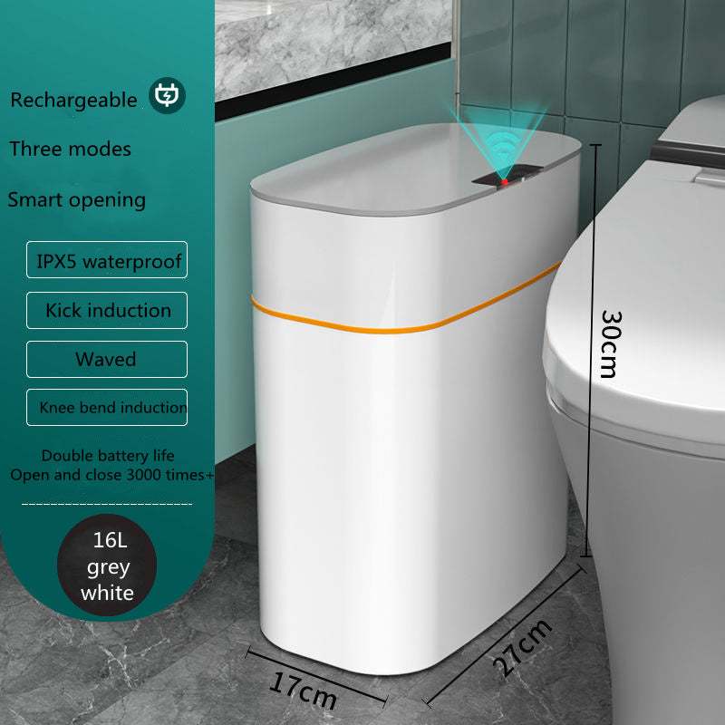 Induction Small Car Box Automatic Smart Dustbin Smart Trash Bin