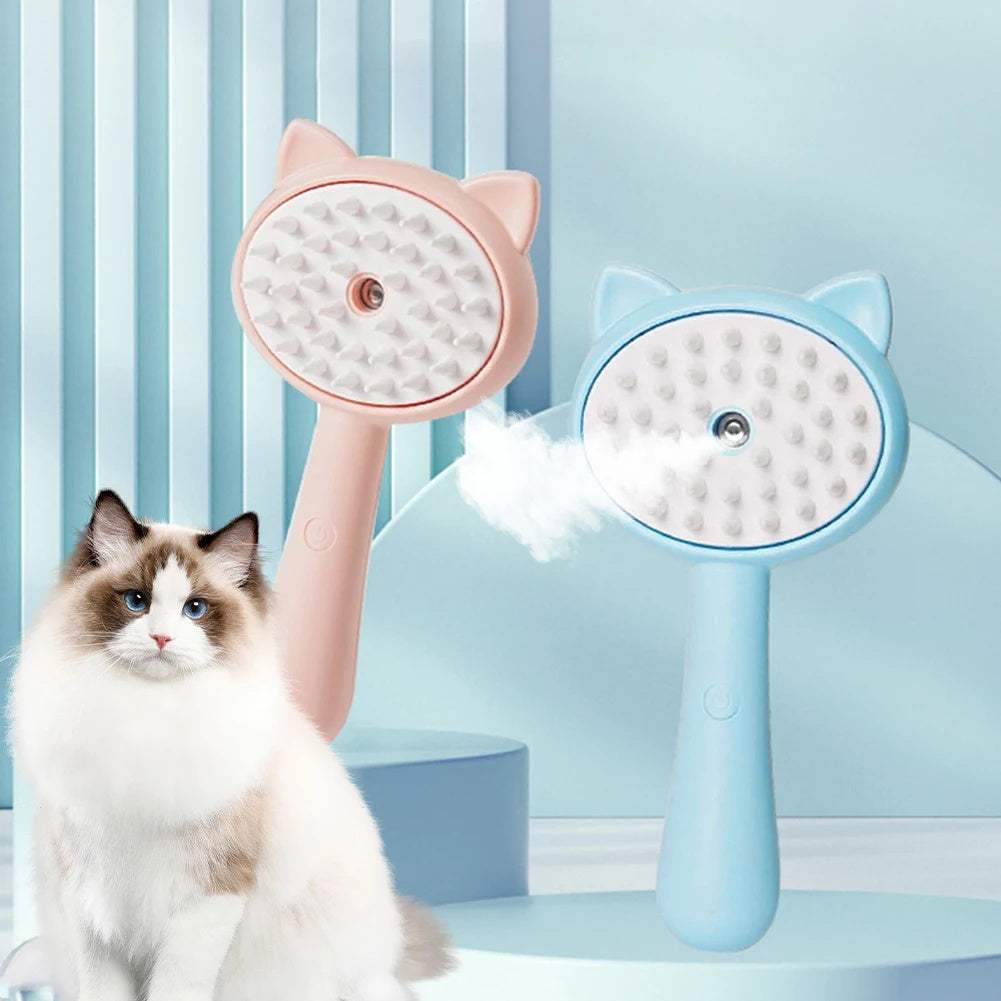 Mist Multifunctional Cat Grooming Brush Rechargeable