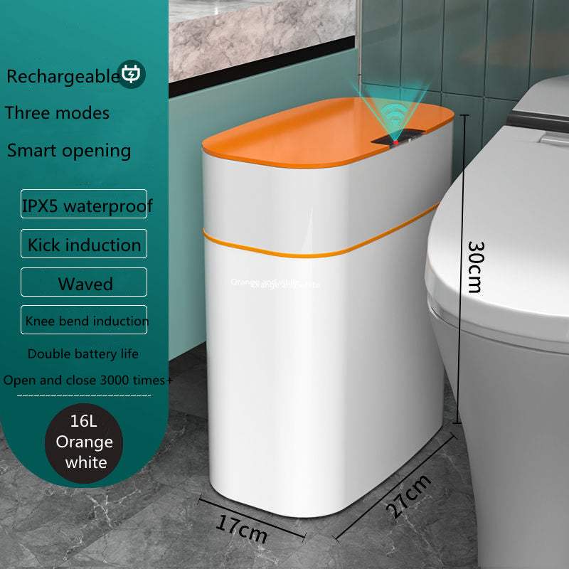 Induction Small Car Box Automatic Smart Dustbin Smart Trash Bin